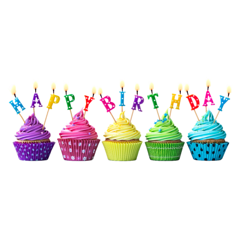 Birthday text png hd