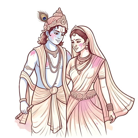 Radha krishna png