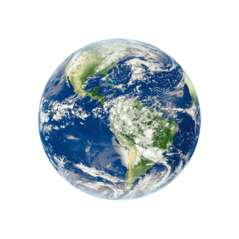 Transparent earth png