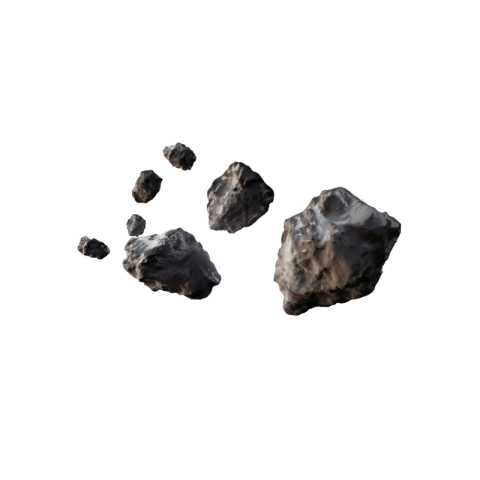 Asteroid png transparent download