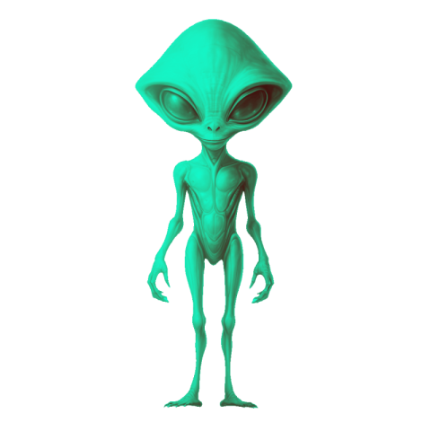 Alien png transparent