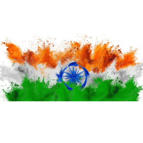 Indian flag colour background