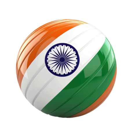 India ball flag png