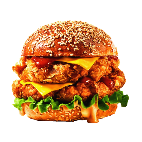 Transparent burger png