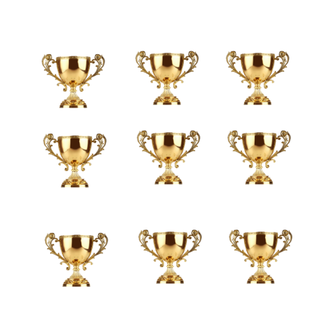 Gold trophy png