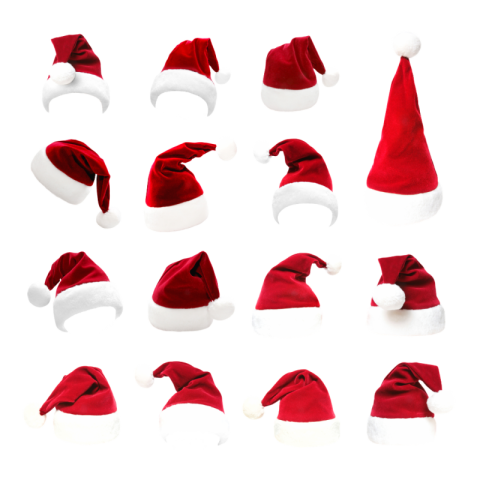 Santa hat png no background