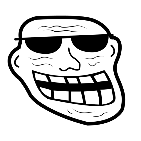 Troll face png