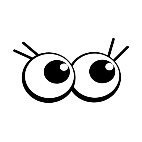 Cartoon Eyes Png Free Download