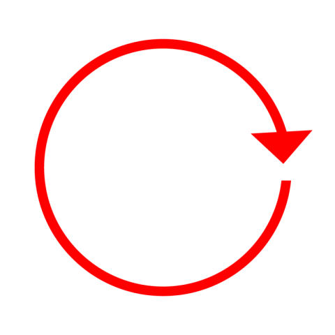 Red Circle Png With Arrow