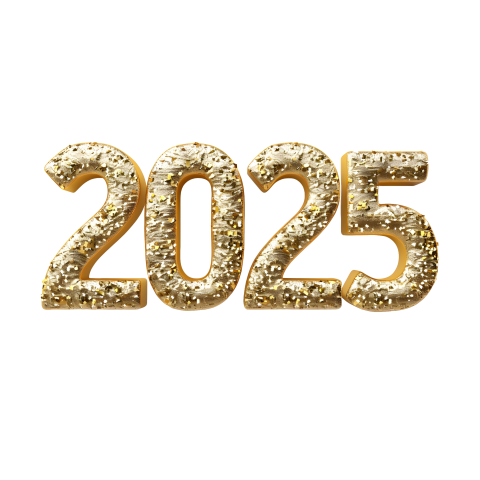 New year 2025 png