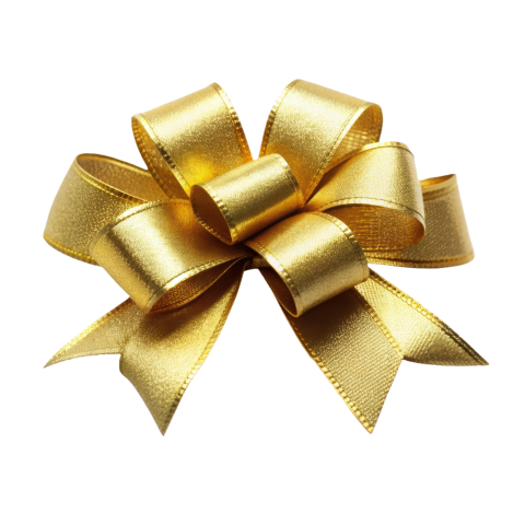 Golden ribbon png download