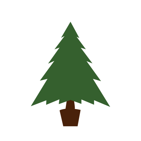 Transparent christmas tree png